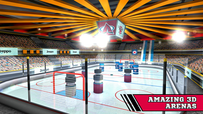 Pin Hockey – Ice Arena – Glow like a superstar air master